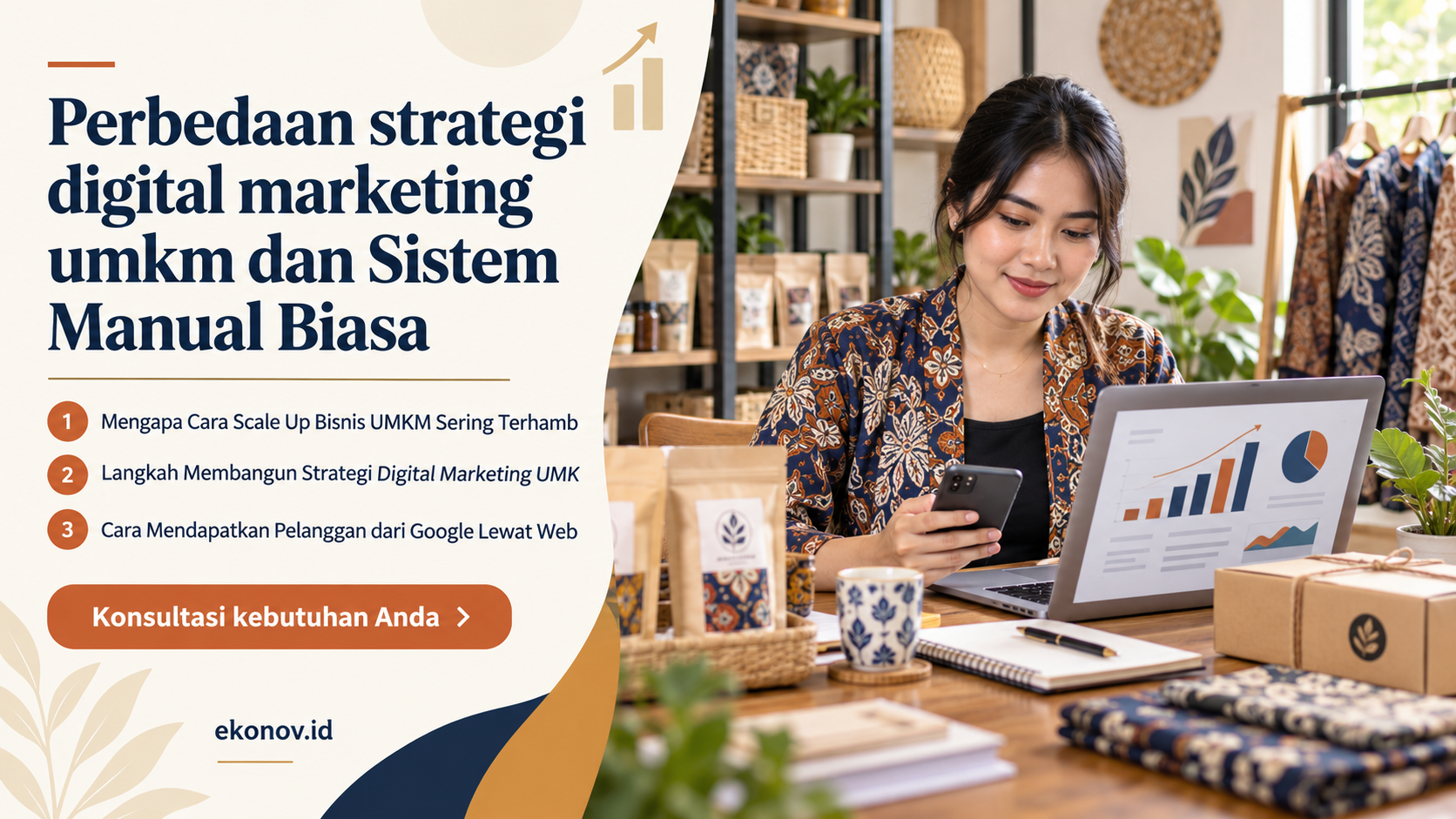 cara mendapatkan pelanggan dari google - Perbedaan strategi digital marketing umkm dan Sistem Manual Biasa