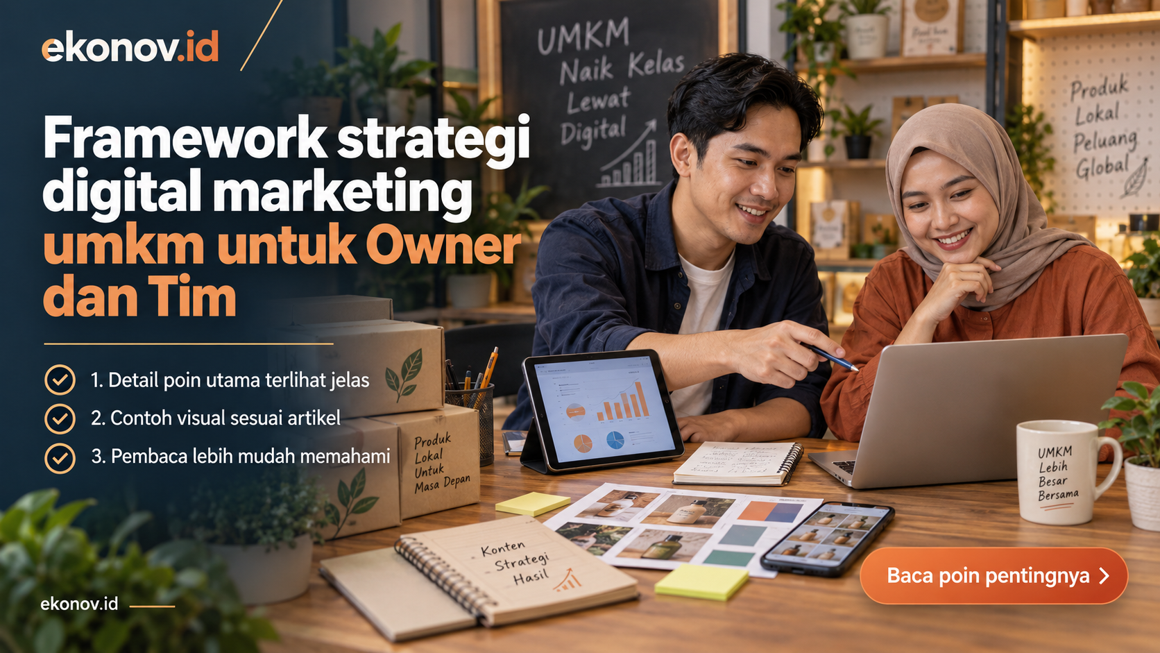 Ilustrasi cara mendapatkan pelanggan dari google - Framework strategi digital marketing umkm untuk Owner dan Tim