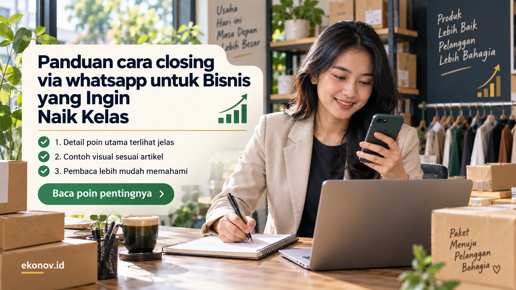 Ilustrasi cara mendapatkan pelanggan dari google - Panduan cara closing via whatsapp untuk Bisnis yang Ingin Naik Kelas