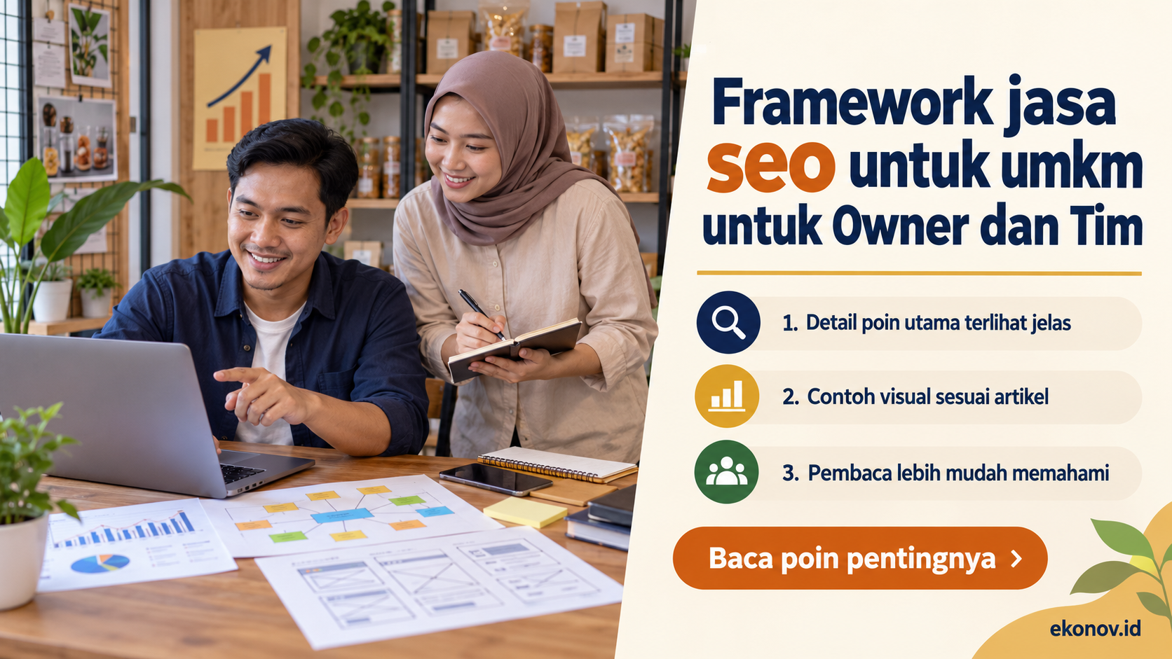 Ilustrasi cara mendapatkan pelanggan dari google - Framework jasa seo untuk umkm untuk Owner dan Tim