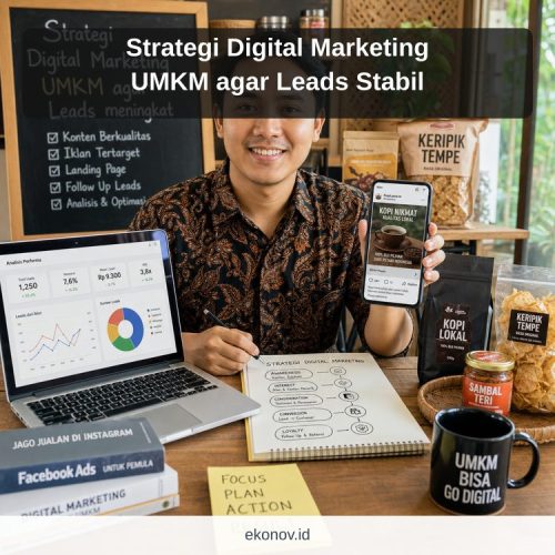 cara mendapatkan pelanggan dari google - Strategi Digital Marketing UMKM agar Leads Stabil