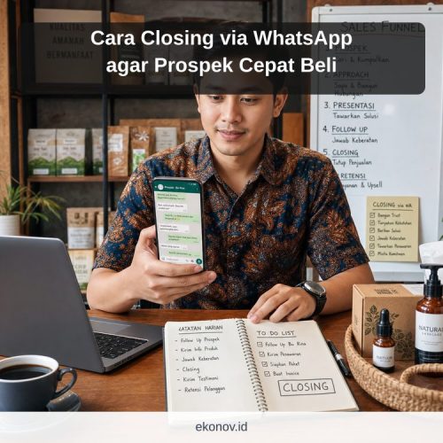 cara mendapatkan pelanggan dari google - Cara Closing via WhatsApp agar Prospek Cepat Beli