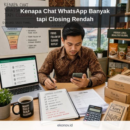 cara mendapatkan pelanggan dari google - Kenapa Chat WhatsApp Banyak tapi Closing Rendah