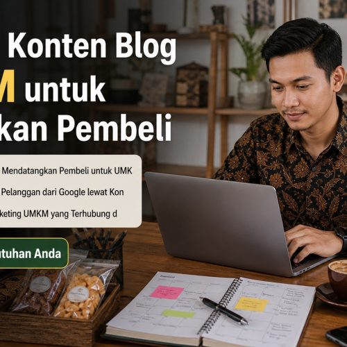 cara mendapatkan pelanggan dari google - Strategi Konten Blog UMKM untuk Datangkan Pembeli