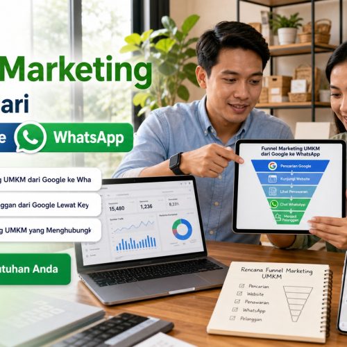 cara mendapatkan pelanggan dari google - Panduan Funnel Marketing UMKM dari Google ke WhatsApp