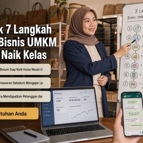 cara scale up bisnis umkm - Framework 7 Langkah Membuat Bisnis UMKM Lebih Siap Naik Kelas