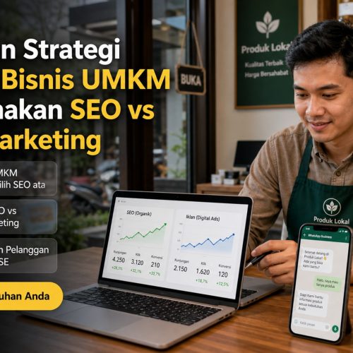 cara mendapatkan pelanggan dari google - Perbedaan Strategi Scale Up Bisnis UMKM Menggunakan SEO vs Digital Marketing